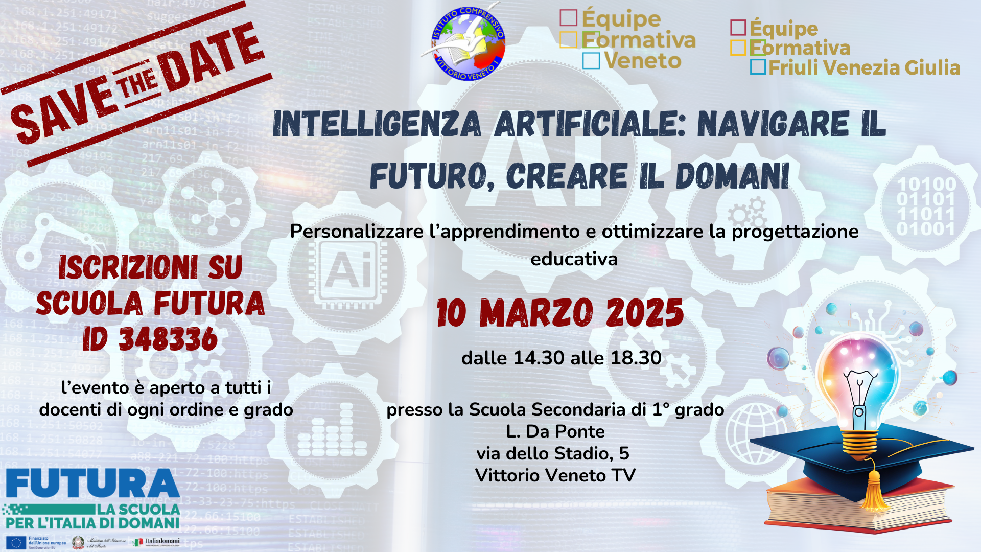 Intelligenza Artificiale navigare il futuro, creare il domani